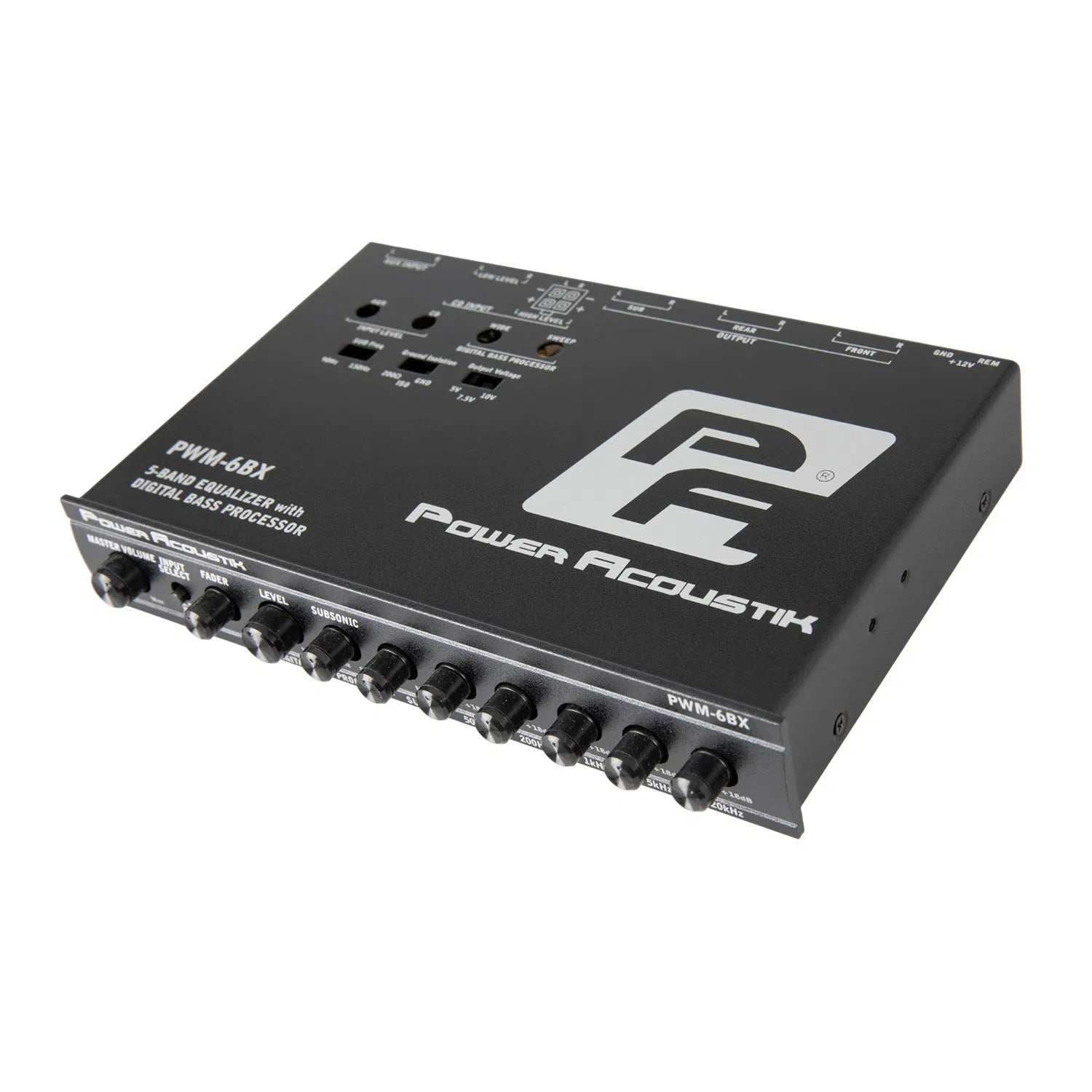 PWM-6BX | Digital Bass Restoration Processor with ParaBASS Control