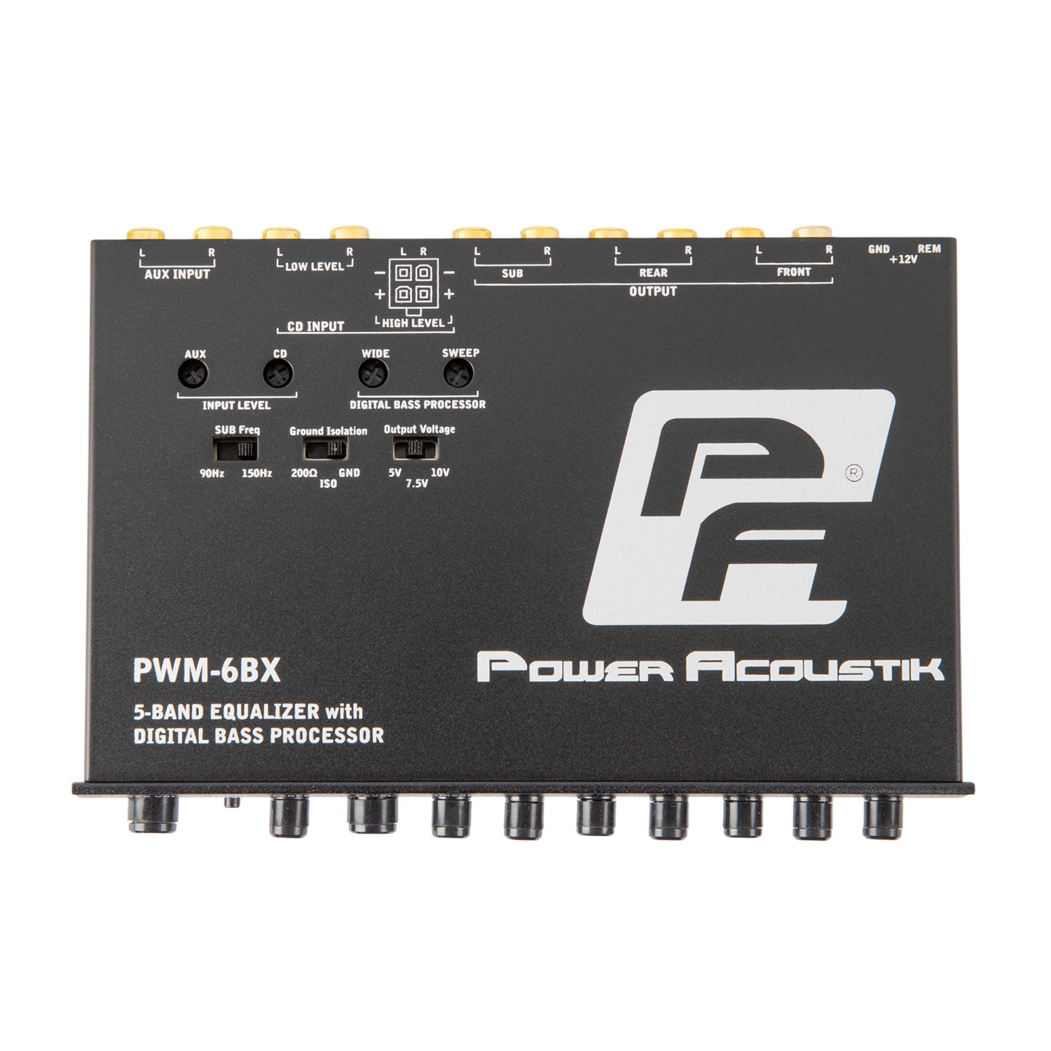 PWM-6BX | Digital Bass Restoration Processor with ParaBASS Control