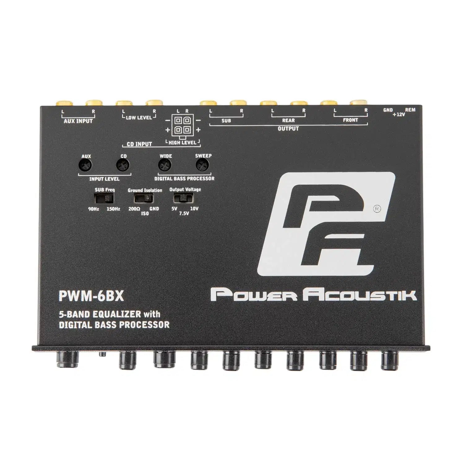 PWM-6BX | Digital Bass Restoration Processor with ParaBASS Control