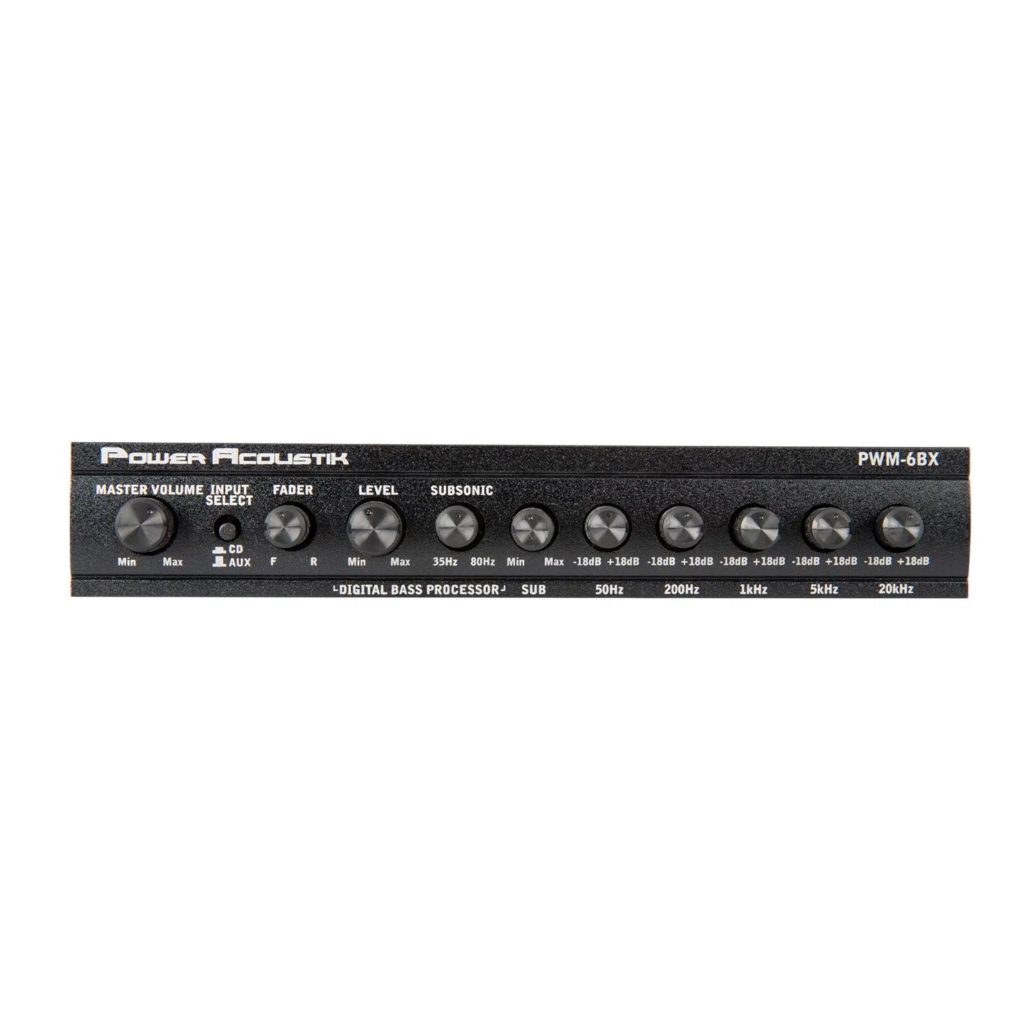 PWM-6BX | Digital Bass Restoration Processor with ParaBASS Control
