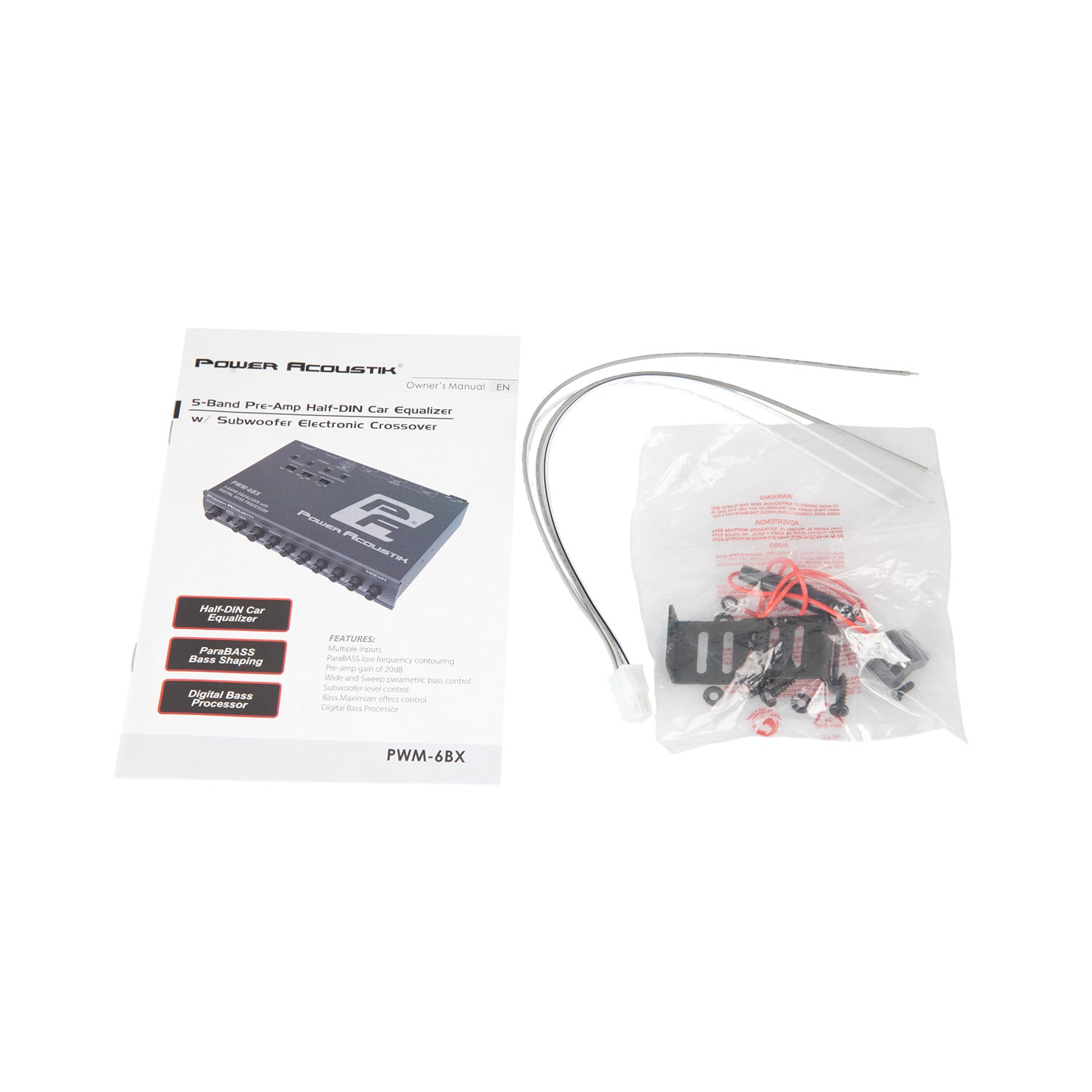 PWM-6BX | Digital Bass Restoration Processor with ParaBASS Control