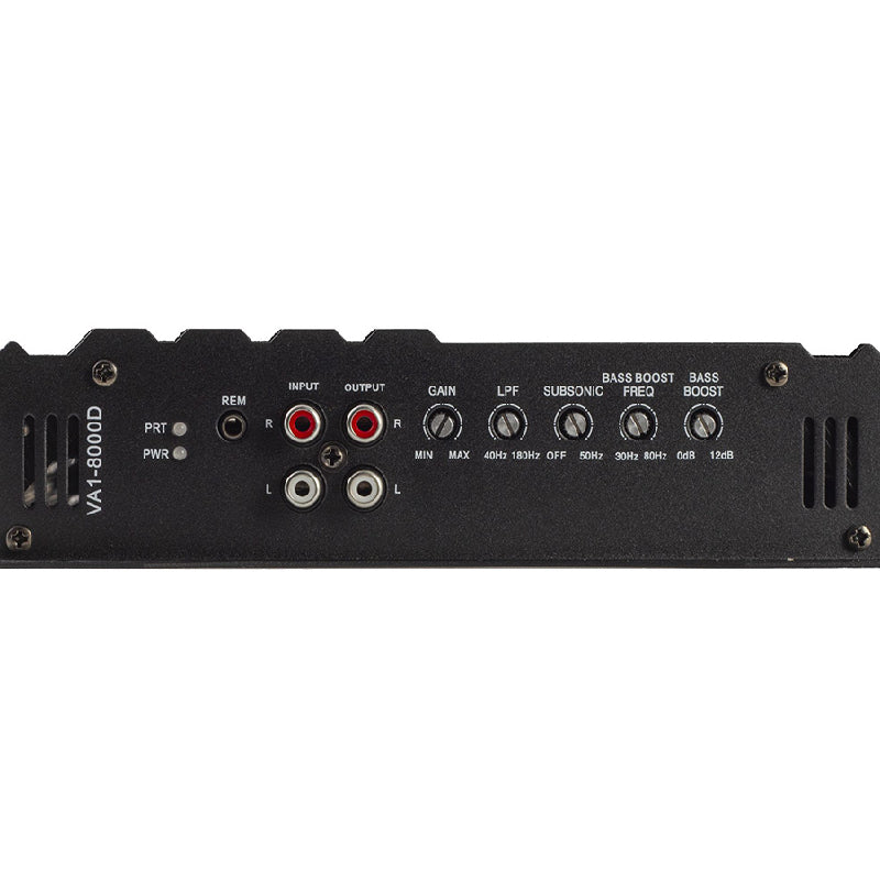 VA1-8000D | 8000W Class D Monoblock Subwoofers Speakers Bass Amplifier