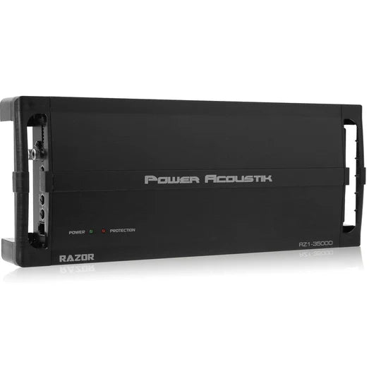 amq boost power box Power Acoustik RZ1-3500D 3500W Class D Monoblock Amplifier