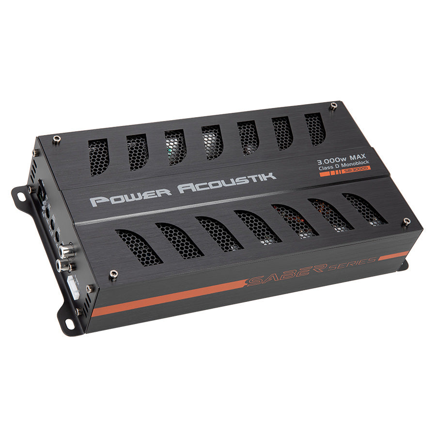 Power Acoustik Saber Series Amplifiers | Compact Class D Car Audio