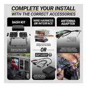 Dash Kit, antenna adapter, wire