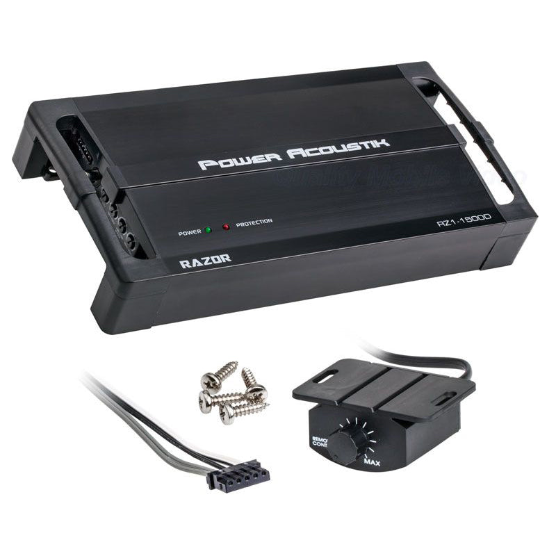 RZ1-1500D | 1,500 Watt Class D Monoblock Car Amplifier