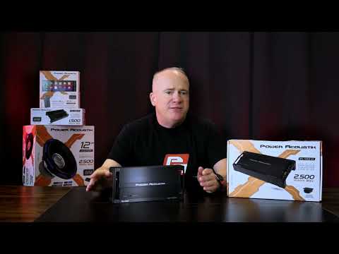 RZR1-2500D | Amplifier, Razor Series Subwoofer 1-Channel Amplifier, 2 Ohm Stable 2,500 Watt Max
