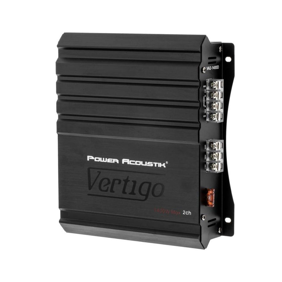 VA2-1400D | 1400W Class D 2-Channel Vertigo Series Car Amplifier