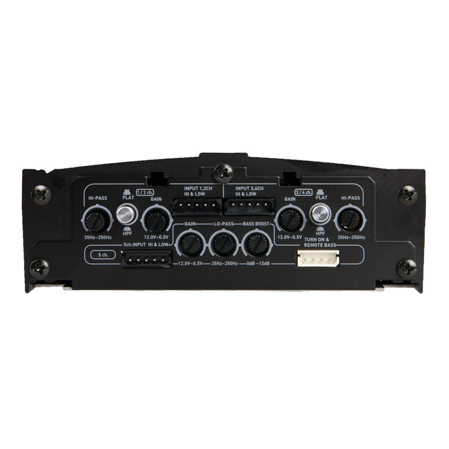 RZ5-2500DSPB Amplifier - Power Acoustik