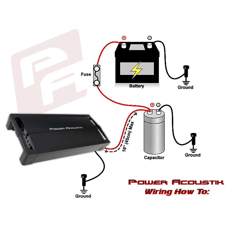 PCX-5F Capacitor - Power Acoustik